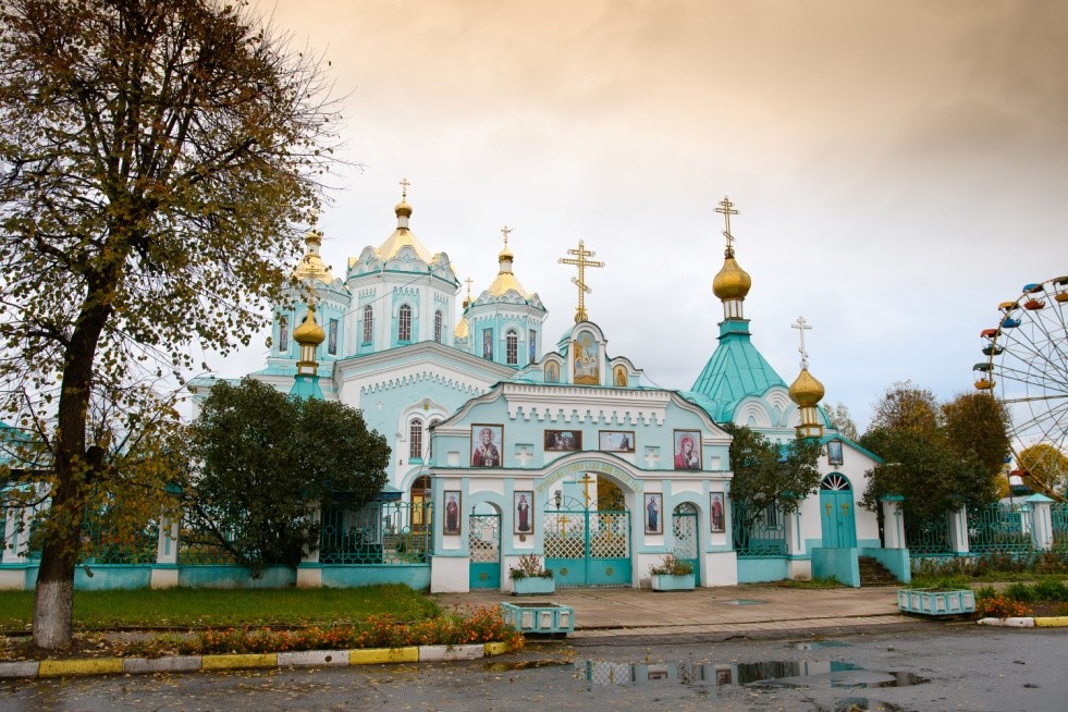 Князь гомель. Хотимский храм фото.