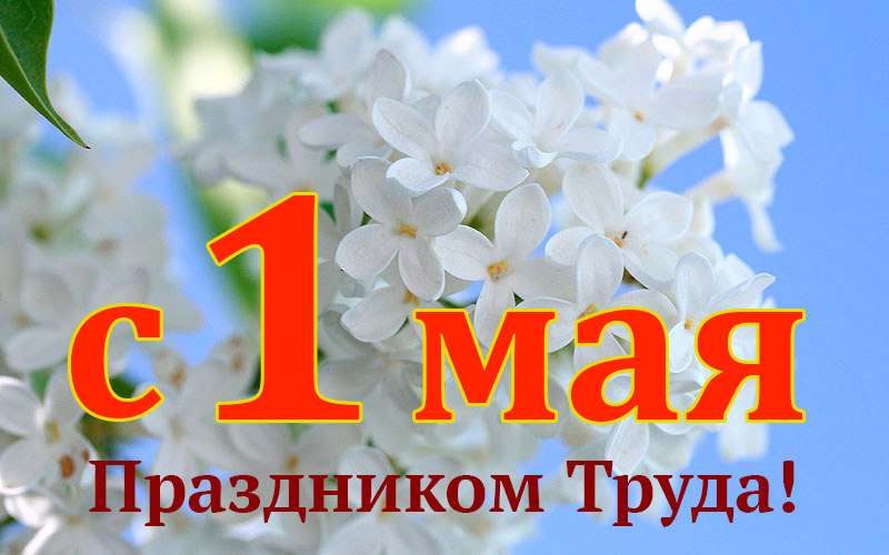 С ПРАЗДНИКОМ ТРУДА!