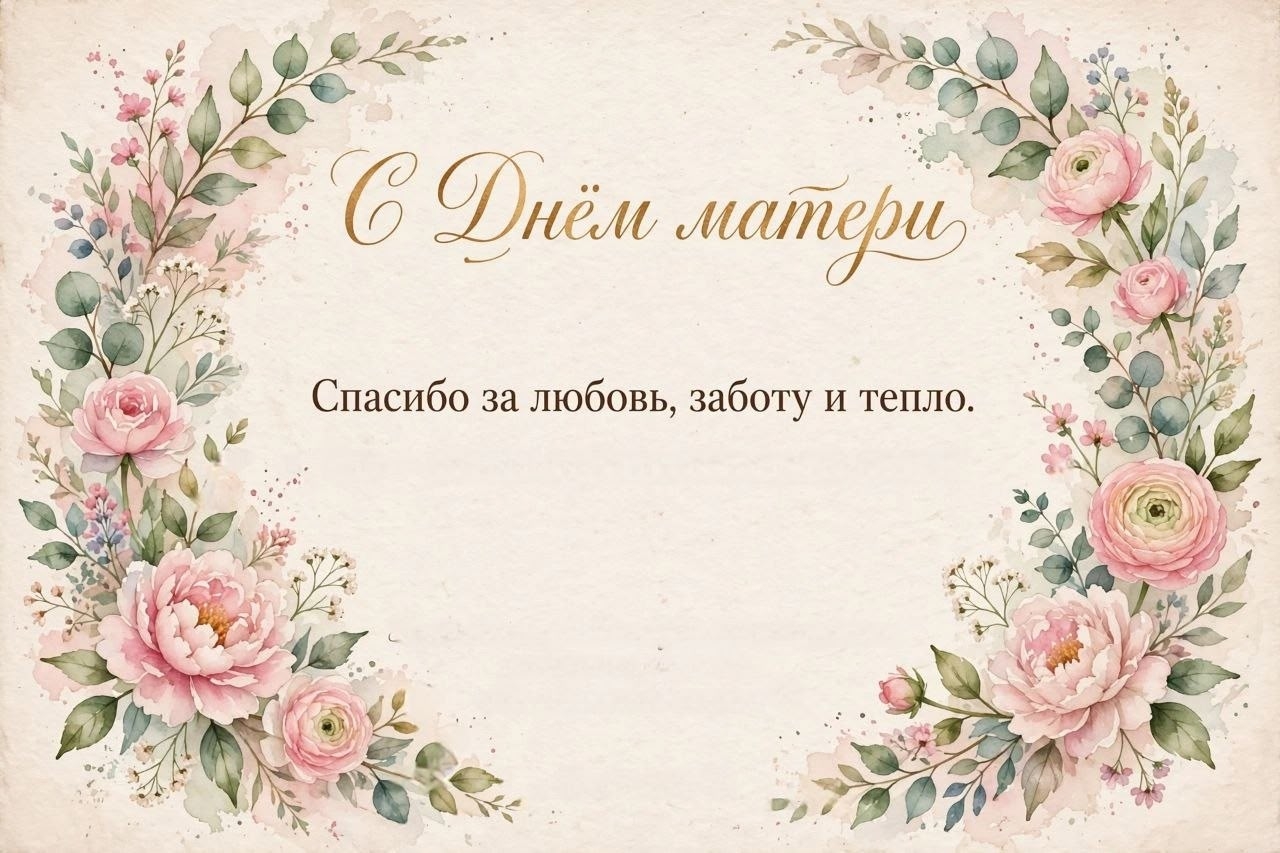 С Днем матери!
