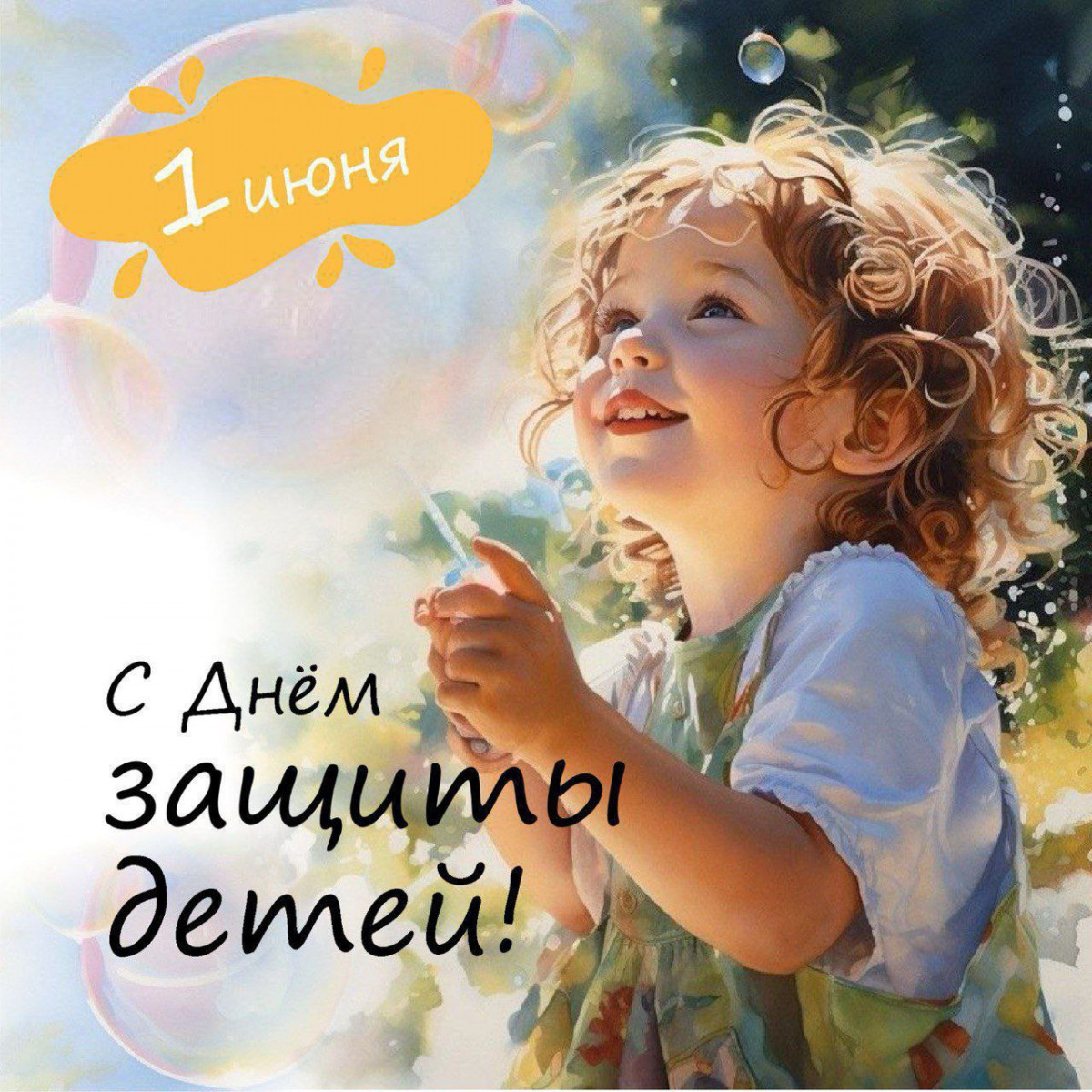 С МЕЖДУНАРОДНЫМ ДНЕМ ЗАЩИТЫ ДЕТЕЙ!