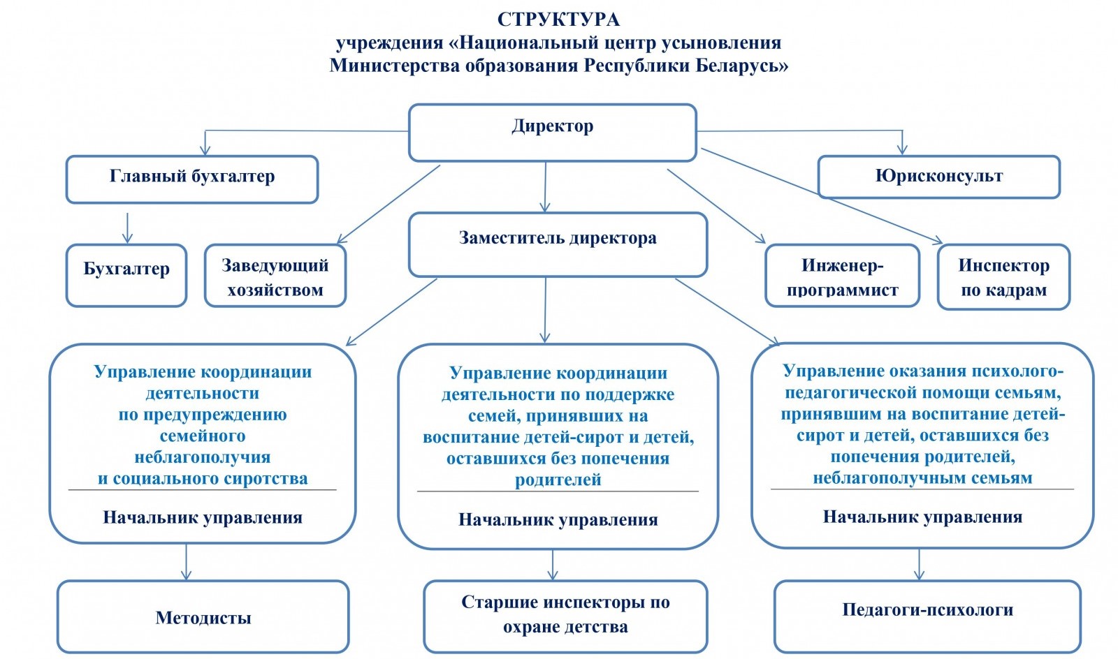 структура центра